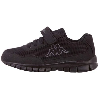Abbildung von Kappa Follow Trainingsschuh für Kinder, Größe: 28, Black/grey Schuhe