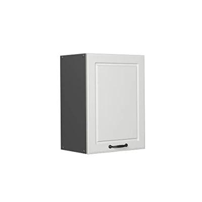 Abbildung von Vicco Hängeschrank R Line, Weiß Landhaus/Anthrazit, 45 cm