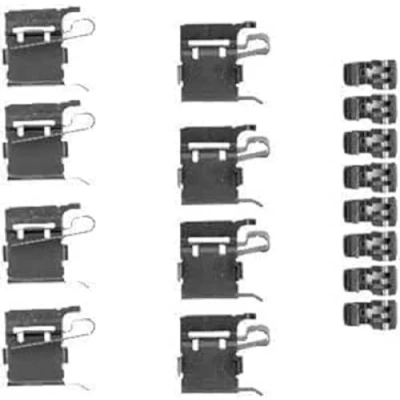 Abbildung von HELLA 8DZ 355 203 381 Zubehörsatz, Scheibenbremsbelag TOYOTA: RAV4 III SUV, IV Prius Schrägheck, MAZDA: 6 Kombi, Limousine