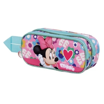 Abbildung von Disney Unisex Kids 3D Doppelfedermäppchen Heart 6450 Rosa Einheitsgröße