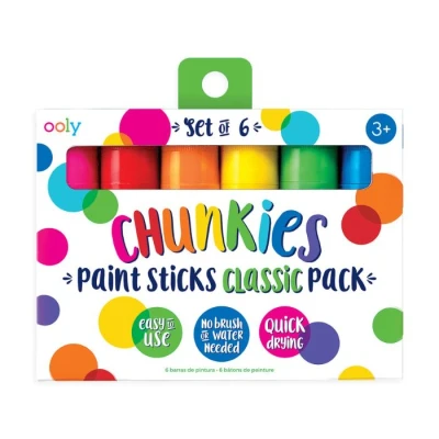 Abbildung von Bunte Ballons Malstifte in Chunkies 6 Stück