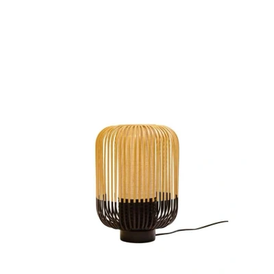 Abbildung von Forestier Bamboo Light M Tischlampe 39 cm schwarz