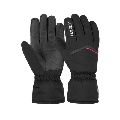 Abbildung von Reusch Fingerhandschuh, Damen, Größe: 8.5, Black white pink glo