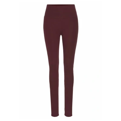 Abbildung von Lascana Leggings Hosen, Damen, Größe: 44/46, Weinrot