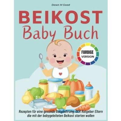 Abbildung von Beikost Baby Buch: Rezepten für eine gesunde Babynahrung, der Ratgeber Eltern die mit babygeleiteten starten wollen