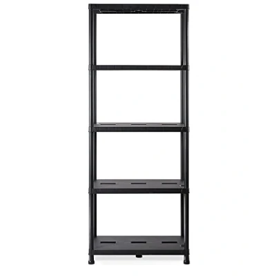 Abbildung von ONDIS24 Steckregal Lagerregal, 71 x 35 180 (H) cm, Steckregal, Kunststoffregal, 1 tlg., 15 Zoll Schwerlastregal, bis zu kg belastbar