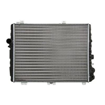 Abbildung von THERMOTEC D7A007TT Kühler, Motorkühlung Aluminium 378 470 34 Schaltgetriebe Kühlrippen mechanisch gefügt AUDI: Cabriolet B4, 80 B3, B4 Limousine