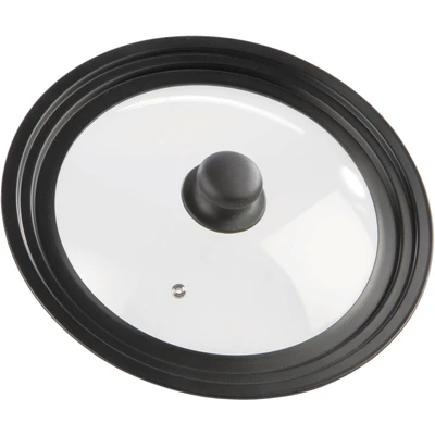 Abbildung von GSW Universaldeckel, hitzebeständiges Glas, passend für Pfannen und Töpfe Ø 24 28 cm