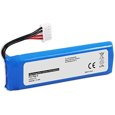 Abbildung von Ersatz Akku kompatibel mit JBL GSP872693 01 für Flip 4, 4 SE Special Edition [3000mAh 3.7V LiPo 100% kompatibel]