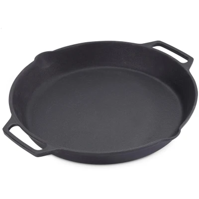 Abbildung von ECHTWERK Servierpfanne, Gusseisen, (1 tlg.), Bratpfanne, Emaille Beschichtung mit zwei seitlichen Griffen, 35 cm