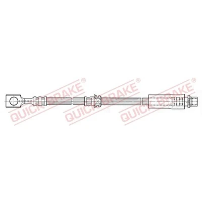Abbildung von Bremsschlauch QUICK BRAKE 50.064