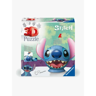 Abbildung von Ravensburger Disney Stitch 3D Puzzle mit Ohren, 77 Teile