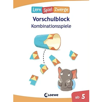 Abbildung von Die neuen LernSpielZwerge Kombinationsspiele: Vorschulblock ab 5 Jahre Lernspiele und Übungen für Kindergarten Vorschule