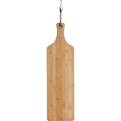 Abbildung von zeller Present Brotschneidebrett Schneide /Servierbrett BAMBOO (LBH 57x16x1.20 cm) LBH