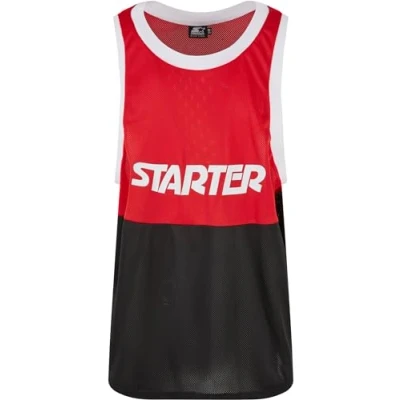 Abbildung von Starter Split TANK Top, Herren, Größe: L/XL, Cityred black