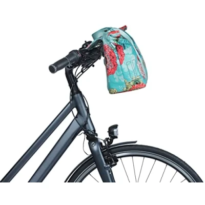 Abbildung von Fahrradtasche Basil Bloom Field KF hook MIK 11 Liter 29 X 15 28 Cm Sky Blue