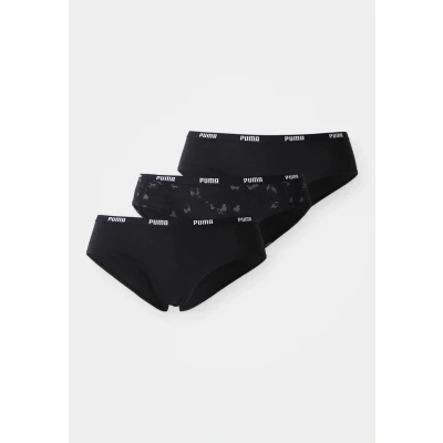 Abbildung von PUMA Women&#039;s Hipsters (3 Pack), Kleidung, Schwarz Combo, S