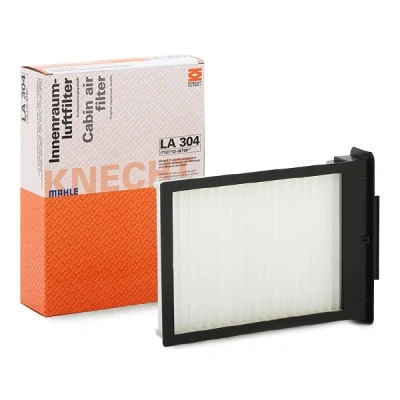 Abbildung von MAHLE ORIGINAL LA 304 Innenraumfilter Partikelfilter 225,5 163 44,0 TOYOTA: Aygo, CITROËN: C1 I, PEUGEOT: 107 Schrägheck