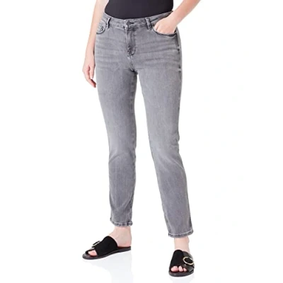 Abbildung von edc by Esprit Jeans Slim Fit, Damen, Größe: 27x32, Grey medium wash