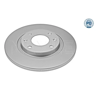 Abbildung von MEYLE 11 15 521 0033/PD Bremsscheibe Vorderachse 266 13 4 108 voll Zink Lamellen beschichtet mit Schrauben PD Quality CITROËN: C3 I Schrägheck