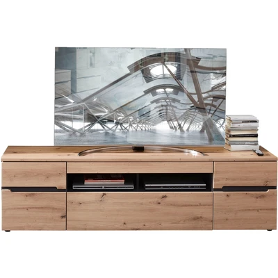 Abbildung von Innostyle TV Schrank, Bicolour Eiche Artisan Absetzung graphit