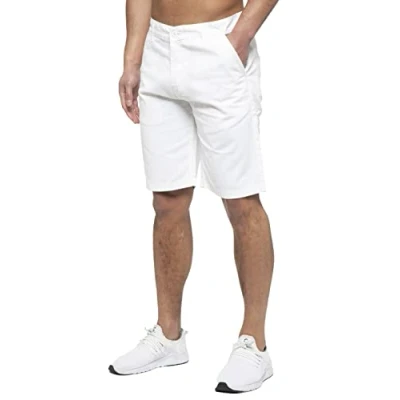 Abbildung von Enzo Herren Chino Shorts In Weiß
