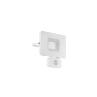 Abbildung von Eglo 33157 LED Outdoor Wandleuchte FAEDO 3 weiß klar L:13cm H:14cm T:5cm Sensor IP44