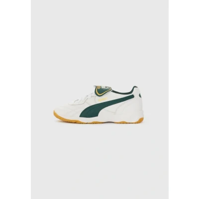 Abbildung von Puma King Indoor Sneakers Unisex Schuhe Mit Colorful White/Green Terrain Größe: 47