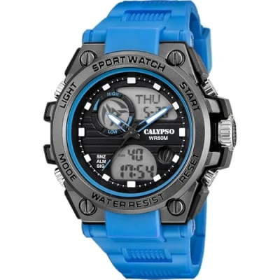 Abbildung von Calypso Uhr Für Herren K5854/1 Street Style Grau Silikon Case Band