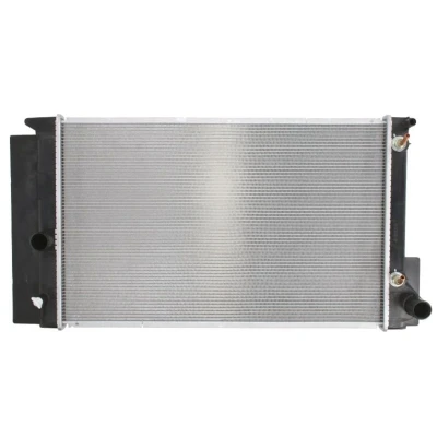 Abbildung von NRF 59115 Kühler, Motorkühlung Aluminium 600 377 27 Kühlrippen gelötet TOYOTA: Avensis III Limousine, Station Wagon