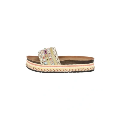 Abbildung von Palado by Sila Sahin Vaphine Pantolette flach, Damen, Größe: 37, Gold Schuhe
