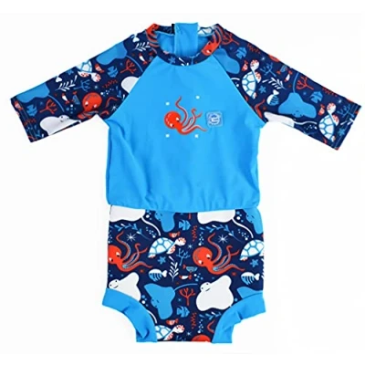 Abbildung von Splash About Happy Nappy Sonnenanzug Under The Sea 12 24 monate