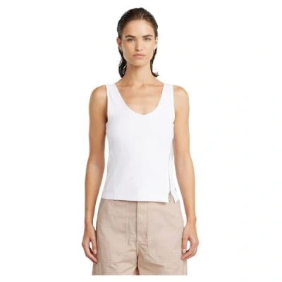 Abbildung von G STAR Asymmetrical ZIP Top, Damen, Größe: Large, White