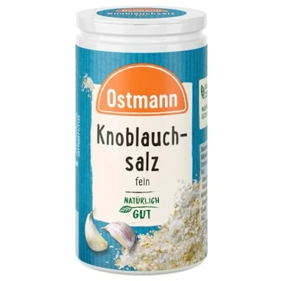 Abbildung von Ostmann Gewürze Knoblauchsalz Nachfüllbare &amp; recyclebare Verpackung 75 g in der Streudose