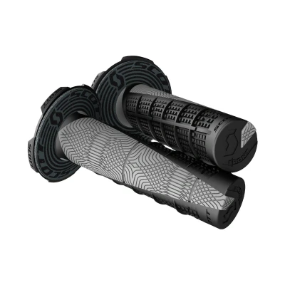 Abbildung von Scott Duece MX Motorrad Griffe inkl.Donut schwarz/grau