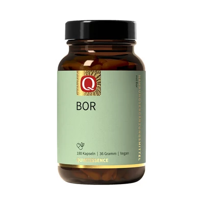 Abbildung von Quintessence Bor hochwertiges Natriumborat Kapseln, 180,00 St., 36 g