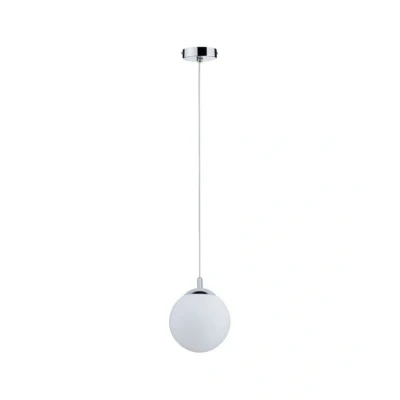 Abbildung von Paulmann Pendelleuchte Globe IP44 E27 max. 20W Satin, Chrom dimmbar, ohne Leuchtmittel
