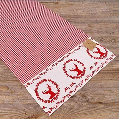 Abbildung von matches21 HOME &amp; HOBBY Tischdecke Tischläufer RESI Landhaus 48x150 3 Farben (1 tlg)