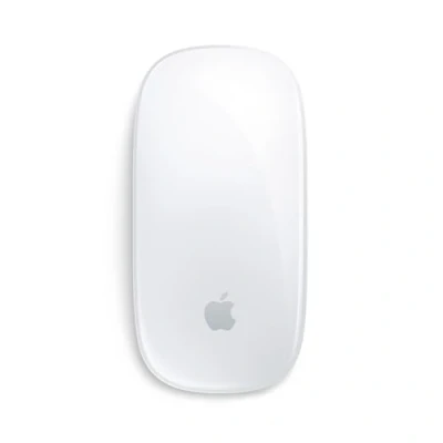 Abbildung von Apple Magic Mouse weiß Weiße Multi Touch Oberfläche