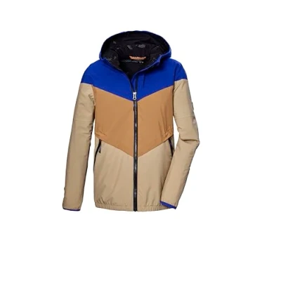 Abbildung von killtec Jungen Funktionsjacke/Regenjacke mit Kapuze KOS 93 BYS JCKT, sand, 128, 42962 000