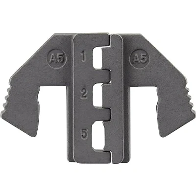 Abbildung von TOOLCRAFT PLE 0A5 1423370 Crimpstempel Endverbinder, Kabelschuhe mit Crimphülse 0,5 bis 6 mm² Passend zu PZ 500