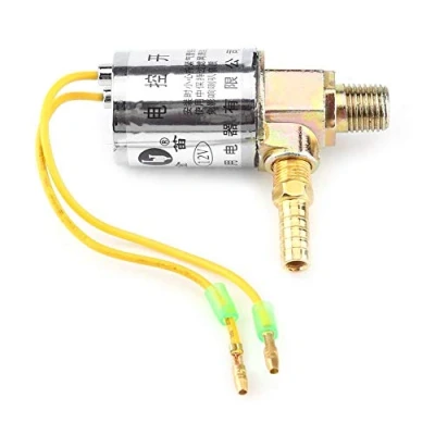 Abbildung von Auto Luft Horn Magnetventil, 12V 1/4inch Metall Zug Airhorn Signalhorn Elektrisches Magnetventil für und Fahrt Systeme