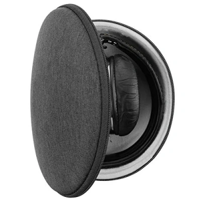 Abbildung von Geekria Tasche Kopfhörer für Momentum 3 Wireless, HD 450BT, 350BT, 4.50, PXC 550 II, Schutztasche Headset Case, Hard Tragetasche (dunkelgrau)