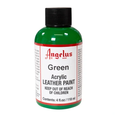 Abbildung von Angelus Lederfarbe Grün 118ml