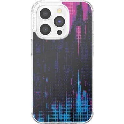 Abbildung von PopSockets iPhone 15 Pro Hülle kompatibel mit MagSafe, Handyhülle für Pro, kabellos aufladbar, nur Verse