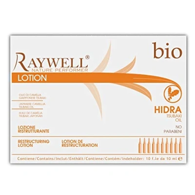 Abbildung von Raywell Aufbau Ampullen für die Haare mit Tsubakiöl 10 x ml Made in Italien