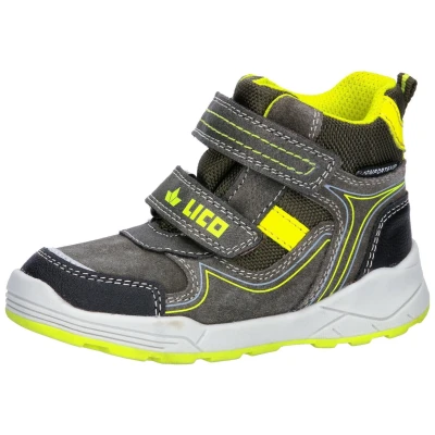 Abbildung von LICO Freizeit Tarik V Hikingschuh für Kinder, Größe: 36, Oliv lemon Veloursleder