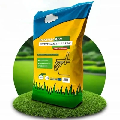 Abbildung von ARPON Rasensamen 10 kg Turbo schnellkeimend für 400m² Universal Grassamen jeden Garten Rasensaat sattgrünen Samen ideal Neuansaat und Nachsaat Robust Gras Rasen Frühjahr