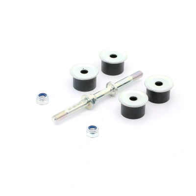 Abbildung von FEBI BILSTEIN 42600 Koppelstange Hinterachse links, rechts M8 x 1,25 mit Lager, Mutter, Unterlegscheiben Stahl silber