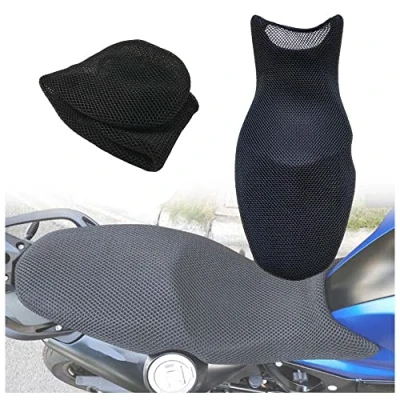 Abbildung von für BMW F800R F800ST F800 R ST F 800R Rücksitzverkleidung 3D Mesh Net Wasserdichter Sonnenschutz Protector Motorradzubehör